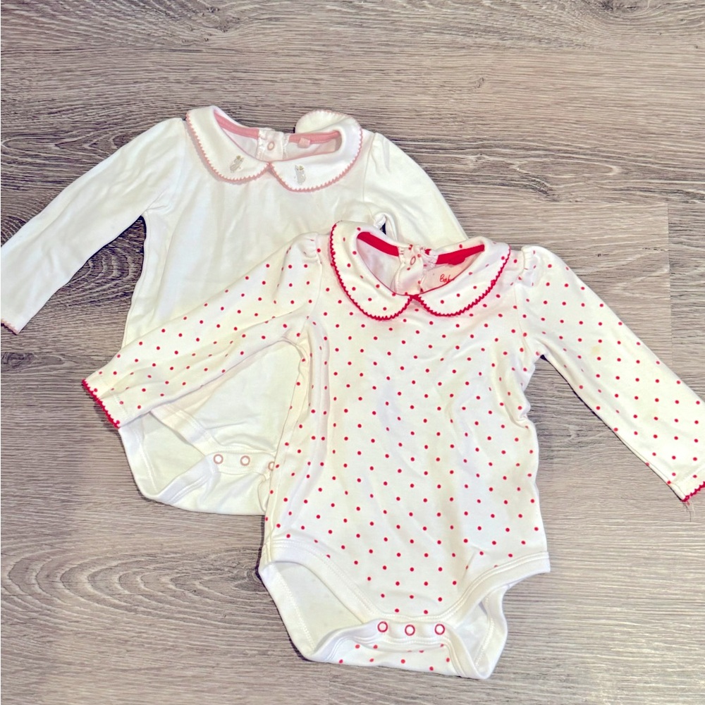A set of two Peter Pan collars shirt- Mini Boden